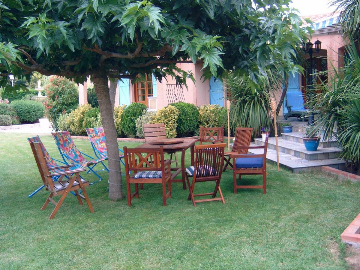 La Planquette Bed & Breakfast Castelnou Eksteriør bilde